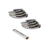 Noas 4040 Şerit LED 10 Metre 6500K Beyaz ( YL40-4001 ) + 12.5 Amper 150 Watt Slim LED Trafo