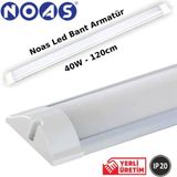 Noas 40w 120cm Yatay Led Bant Armatür Beyaz Işık Yl981200