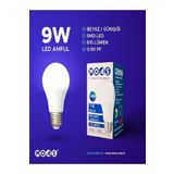 Noas 9w Beyaz E27 10lu Tasarruflu Led Ampul 9w