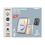Noas K.suz Dijital Kapı Zili-Kinetik Enerji Kontrl