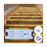 Noas Led Akıllı Merdiven Aydınlatma Amber Renk 24V Sensörlü Özellikli 10 m