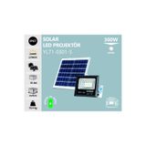 Noas Solar Led Projektör 300w Beyaz Solar Panel