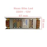 Noas Süper Slim 12V 16.5A Şerit Led Trafosu 60W Ip20 (12 Volt 16.5 Amper 15Mt Ye Kadar Kullanım İçin Uygundur)