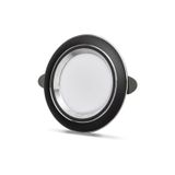 Noas YL38-0532 5W 3200K Günışığı Sıva Altı Siyah Silver Kasa Led Spot
