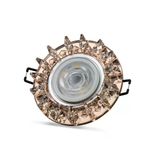 Noas Yl65 1687 Podos Led Çerçeveli 4000K Kristal Cam Spot Gu10 Duy Vitrin