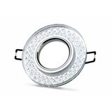 Noas Yl65 1787 Adonis Led Çerçeveli 4000K Yuvarlak Kristal Cam Spot Gu10 Duy Vitrin