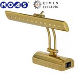 Noas YL85 2502 5 Watt 3200K Gün Işığı Gold Anahtarlı Sevilla Dekoratif Aplik
