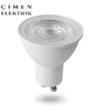 Noas Yl91 0701 D Dimlenebilir 7W Led Çanak Ampül 6400K Beyaz Işık Gu10 Duy