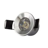 Noas YL94-0152 3200K Günışığı 2W Krom Kasa Yıldız Led Spot