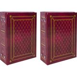 Nobbystar 100'lük 10x15cm Deri Görünümlü Bordo Fotoğraf Albümü