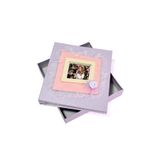 Nobbystar 120'lik 10x15cm Kutulu Lila Fotoğraf Albümü - Anı Albümü
