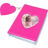 Nobbystar 41 Fotoğraf Kapasiteli İnstax Mini Polakart Fuşya Fotoğraf Albümü - 8x11cm