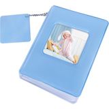 Nobbystar 41 Fotoğraf Kapasiteli İnstax Mini Polakart Mavi Fotoğraf Albümü - 8x11cm