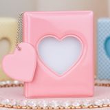 Nobbystar 41 Fotoğraf Kapasiteli İnstax Mini Polakart Pembe Fotoğraf Albümü - 8x11cm