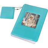 Nobbystar 41 Fotoğraf Kapasiteli İnstax Mini Polakart Yeşil Fotoğraf Albümü - 8x11cm