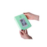 Nobbystar 65 Fotoğraf Kapasiteli Pencereli Mavi Mint Instax Polakart Fotoğraf Albümü