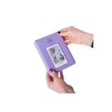 Nobbystar 65 Fotoğraf Kapasiteli Pencereli Mor Instax Polakart Fotoğraf Albümü