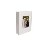 Nobbystar Deri 200'lük 10x15cm. Pencereli Krem Fotoğraf Albümü