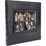 Nobbystar Deri Siyah 500'lük Fotoğraf Albümü 10 x 15 cm Boyutlarında Şık Tasarım ve Yüksek Kapasite