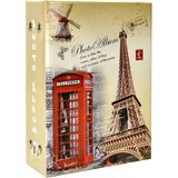 Nobbystar Eyfel Kulesi Desenli 10x15 Cm Fotoğraf Albümü 96'lık Boyutlarıyla Şık