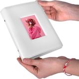 Nobbystar Instax 193 Fotoğraf Kapasiteli Beyaz Polakart Pencereli Fotoğraf Albümü - 6x9cm