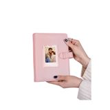 Nobbystar İnstax 193 Fotoğraf Kapasiteli Pembe Polakart Cepli Fotoğraf Albümü