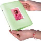 Nobbystar Instax 193 Fotoğraf Kapasiteli Yeşil Polakart Pencereli Fotoğraf Albümü - 6x9cm