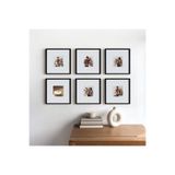 Nobbystar Sök-Tak Siyah Fotoğraf Çerçeve Seti 6 Adet 30x30 cm