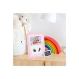 Nobbystar Yeni Doğan El ve Ayak İzi 15x20cm Pembe Fotoğraf Çerçevesi Mürekkepli Baskı Kiti