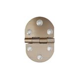 Nobel ALEMINYUM 4 CM EKO OVAL MENTESE 40 X 68 X 2,4 MM / 10 ADET