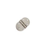 Nobel ALÜMİNYUM 3 CM OVAL MENTESE 30 X 55 X 2 MM / 10 ADET