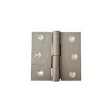 Nobel ALÜMİNYUM 6 CM GENİŞ SABİT MENTESE 60 X 60 X 2 MM / 10 ADET