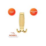 Nobel Eliza Portmanto Askısı, Metal Vestiyer Askısı, 208 Gr, Dolap Ve Duvar Askılığıaltın (vidalı) Çok Renkli