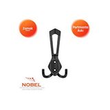 Nobel Has Portmanto Askısı, Metal Vestiyer Askısı, 50 Gr, Dolap Ve Duvar Askılığı, Matsiyah (vidalı) Çok Renkli