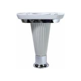 Nobel Nitra Mobilya Sehpa Ayağı Baza Ayak 15 cm (Beyaz-Krom)