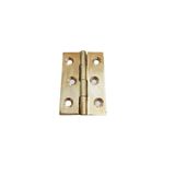 Nobel Pirinç Sabit Yaprak Menteşe 80X40X2 Mm – 8 Cm Dekoratif Menteşe / 5 Adet