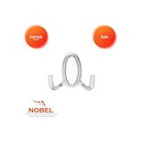 Nobel Seçil Askı, Metal Vestiyer Askısı, Gr, Dolap Ve Duvar Askılığı, Krom (vidalı) Çok Renkli