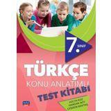 Nobel Sınav Yayınları 7. Sınıf Türkçe Konu Anlatımlı Test Kitabı