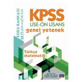 Nobel Sınav Yayınları Kpss Lise Ön Lisans Genel Yetenek Soru Bankası Türkçe Matematik