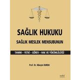 Nobel Tıp Kitabevleri Sağlık Hukuku Sağlık Meslek Mensubunun Tanımı
