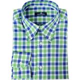 Nobility Erkek %100 Pamuk Gömlek - Yeşil - 2XL