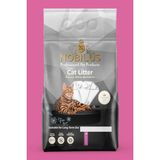 NOBİLUS Bebek Pudralı Koku Hapseden, Tozsuz,topaklanan Kedi Kumu 10 Lt. Anti-bakterial Formula