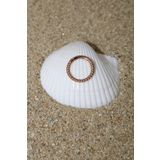NOBLE GETTO Piercing Cerrahi Çelik Piercing Burma Klipsli Kıkırdak Septum Tragus Conch Helix Rose Renk Halka