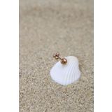 NOBLE GETTO Piercing Cerrahi Çelik Piercing Kıkırdak Tragus Conch Helix Rose Renk Üç Top Toplu