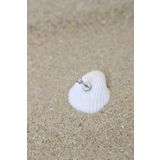 NOBLE GETTO Piercing Cerrahi Çelik Piercing Kıkırdak Tragus Conch Helix Silver Renk 2,50 Mm Yıldız Labret