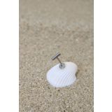 NOBLE GETTO Piercing Cerrahi Çelik Piercing Kıkırdak Tragus Conch Helix Silver Renk Dikdörtgen Labret