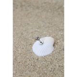 NOBLE GETTO Piercing Cerrahi Çelik Piercing Kıkırdak Tragus Conch Helix Silver Renk Küçük Üç Top Labret