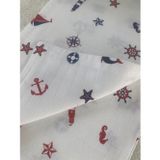 Noble Kids 80 x 90 Unisex Bebek Battaniyesi – Deniz Temalı Müslin