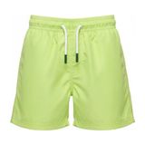 Noble Kids Erkek Çocuk Neon Yeşil Deniz Şortu - 7 Yaş - Fıstık Yeşili