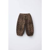 Noble Kids La Ciel Paris Leopar Desenli Balon Jean – Kız Çocuk Pantolon, 3–10 Yaş